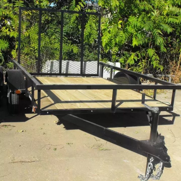 New Utility Trailer 5.5 X 8 Ramp Wood Floor