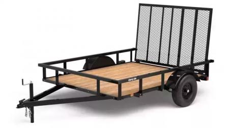 New Utility Trailer 5.5 X 8 Ramp Wood Floor