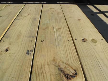 New Utility Trailer 5 X 8 Wood Deck Ramp