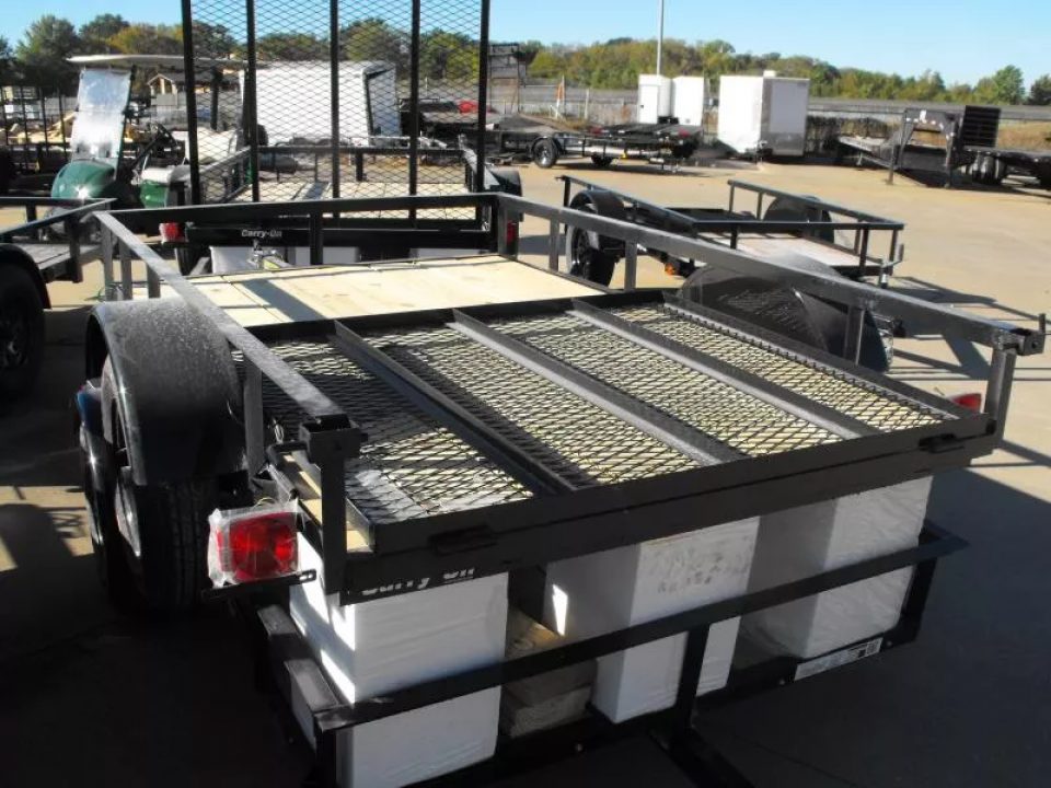 New Utility Trailer 5 X 8 Wood Deck Ramp