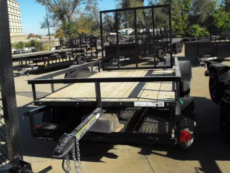 New Utility Trailer 5 X 8 Wood Deck Ramp