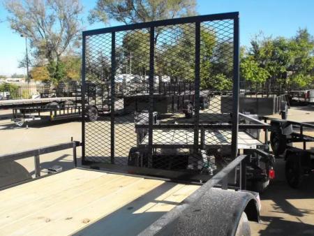 New Utility Trailer 5 X 8 Wood Deck Ramp