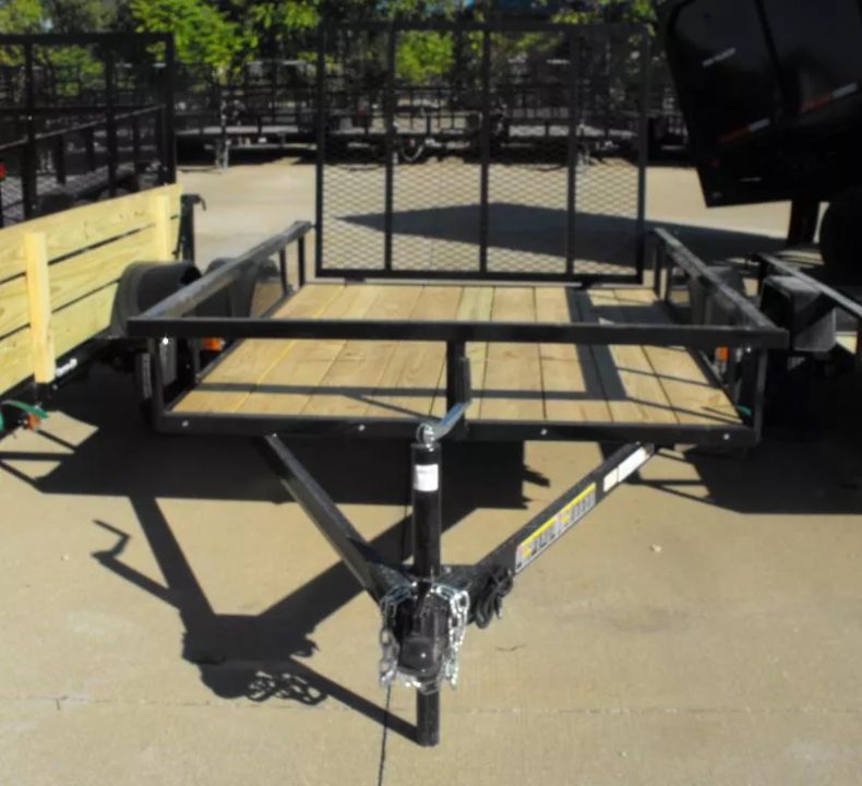 New Utility Trailer 5 X 8 Ramp Wood Deck