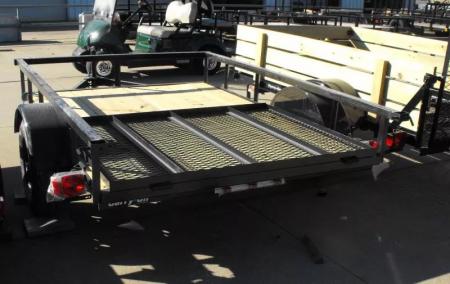 New Utility Trailer 5 X 8 Ramp Wood Deck