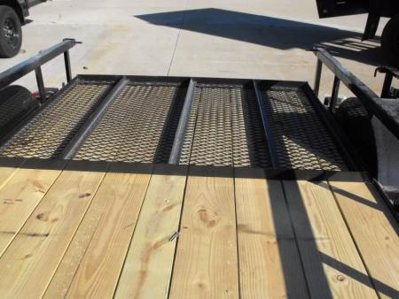 New Utility Trailer 5 X 8 Ramp Wood Deck