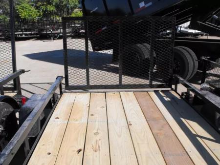 New Utility Trailer 5 X 8 Ramp 2000 LB Axle