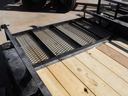 New Utility Trailer 5 X 8 Ramp 2000 LB Axle