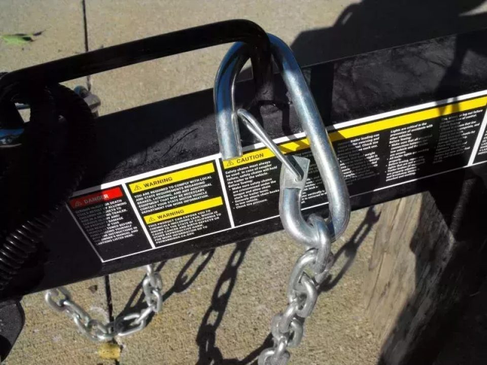 New Utility Trailer 5 X 8 Ramp 2000 LB Axle