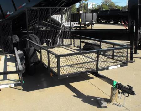 New Utility Trailer 5 X 8 Ramp  Mesh Sides