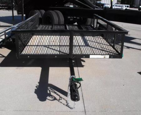 New Utility Trailer 5 X 8 Ramp  Mesh Sides
