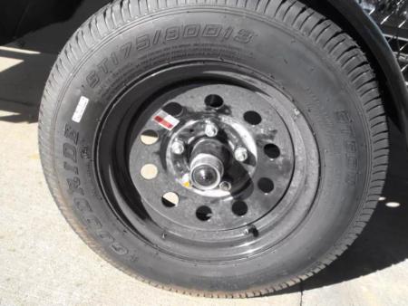 New Utility Trailer 5 X 8 Ramp  Mesh Sides