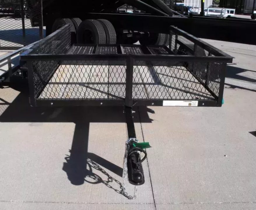 New Utility Trailer 5 X 8 Ramp  Mesh Sides