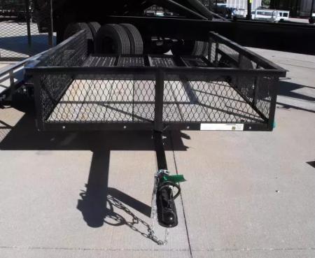 New Utility Trailer 5 X 8 Ramp  Mesh Sides