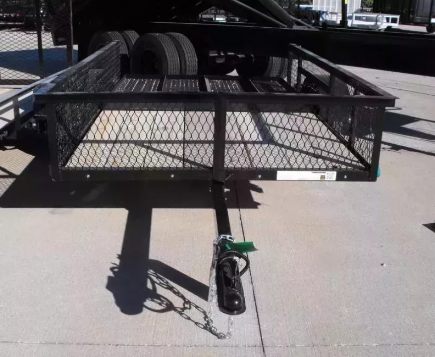 New Utility Trailer 5 X 8 Ramp  Mesh Sides