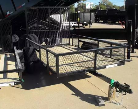 New Utility Trailer 5 X 8 Ramp  Mesh Sides