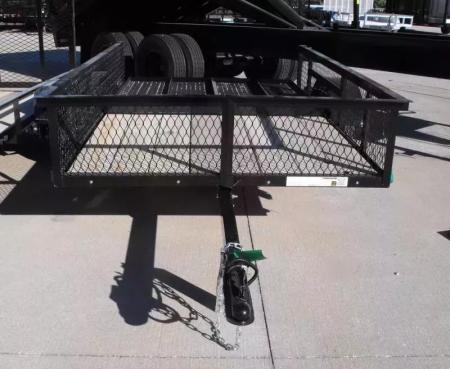 New Utility Trailer 5 X 8 Ramp  Mesh Sides