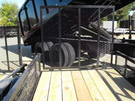 New Utility Trailer 5 X 8 Ramp  Mesh Sides