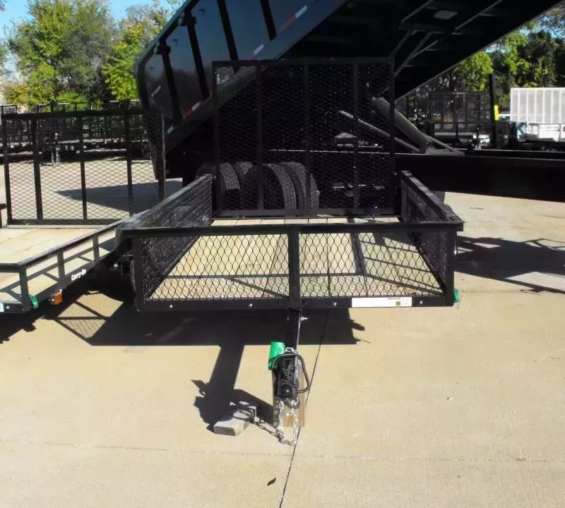 New Utility Trailer 5 X 8 Ramp  Mesh Sides