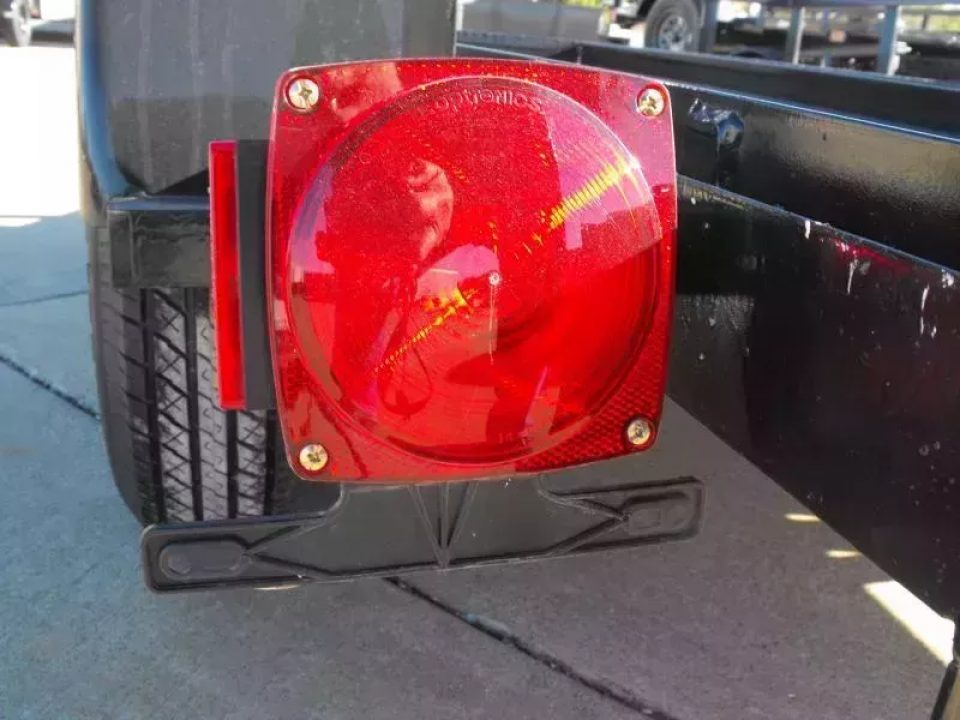 New Utility Trailer 5 X 8 Ramp  Mesh Sides