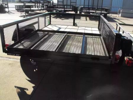 New Utility Trailer 5 X 8 Ramp  Mesh Sides