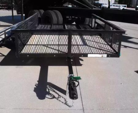 New Utility Trailer 5 X 8 Ramp  Mesh Sides