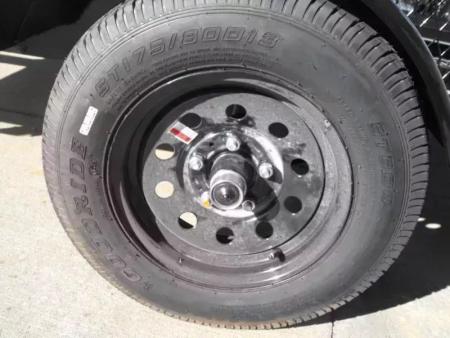 New Utility Trailer 5 X 8 Ramp  Mesh Sides