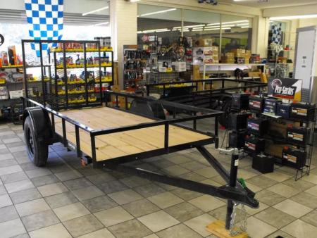 New Utility Trailer 5 X 10 Ramp 2990 Axle