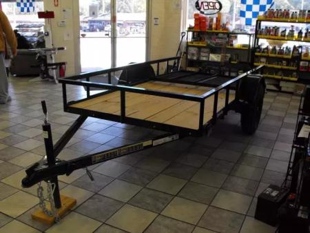 New Utility Trailer 5 X 10 Ramp 2990 Axle