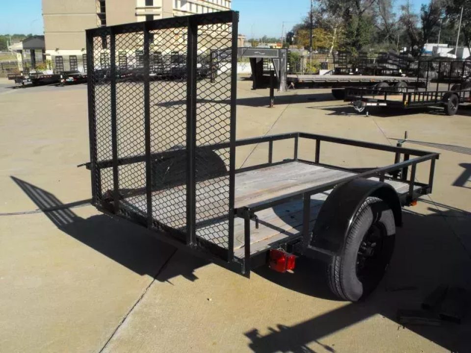 New Utility Trailer 5 X 8 Ramp 2990 Axle