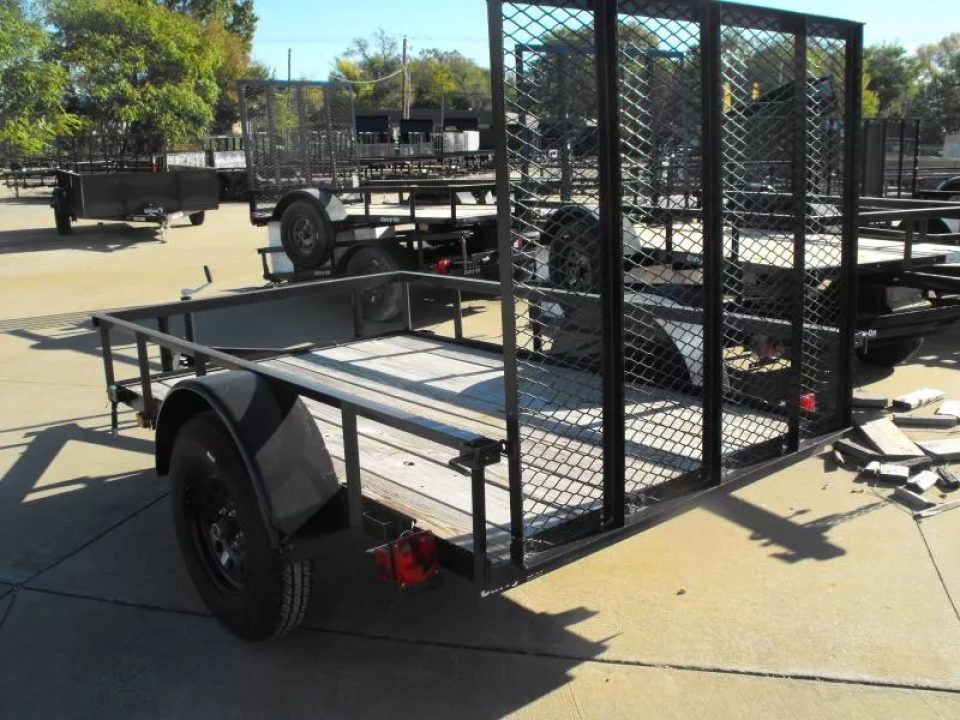 New Utility Trailer 5 X 8 Ramp 2990 Axle