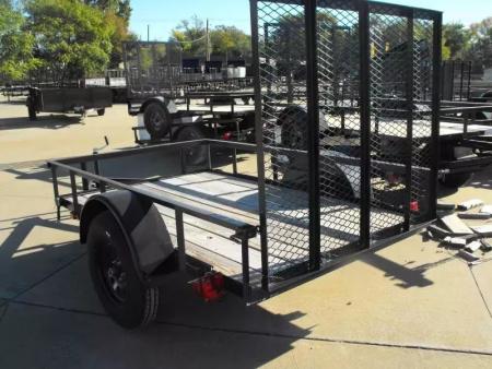 New Utility Trailer 5 X 8 Ramp 2990 Axle