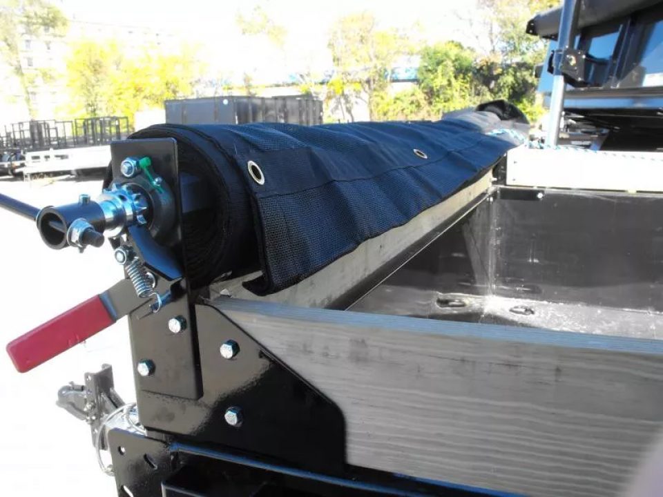 New Dump Trailer 7 X 14 Spreader Gate 14000 6" Wall Ext /Tarp Inc