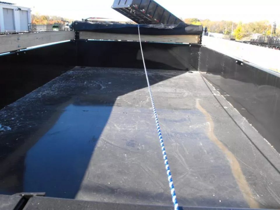 New Dump Trailer 7 X 14 Spreader Gate 14000 6" Wall Ext /Tarp Inc
