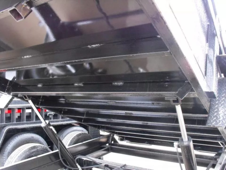 New Dump Trailer 7 X 14 Spreader Gate 14000 6" Wall Ext /Tarp Inc