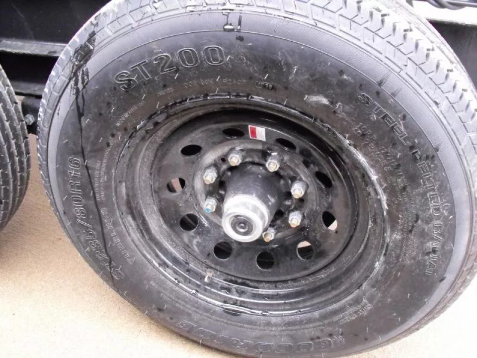 New Dump Trailer 7 X 14 Spreader Gate 14000 6" Wall Ext /Tarp Inc