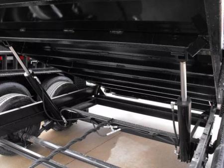 New Dump Trailer 7 X 14 Spreader Gate 14000 6" Wall Ext /Tarp Inc