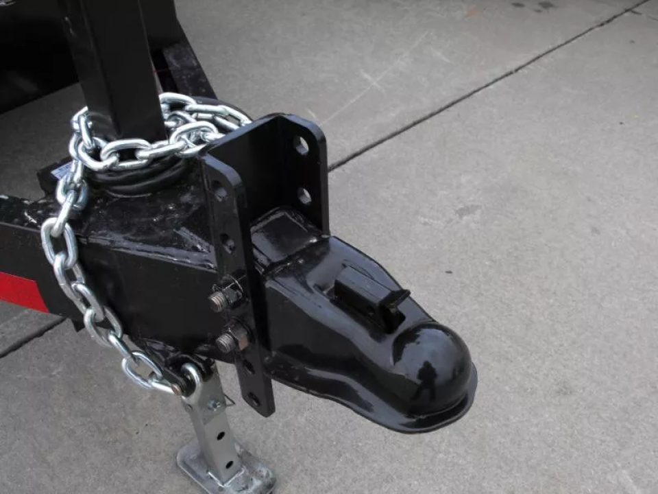 New Dump Trailer 7 X 12 Spreader Gate 12000 GVWR Tarp & 6" Wood Side Extensions & Tarp Included