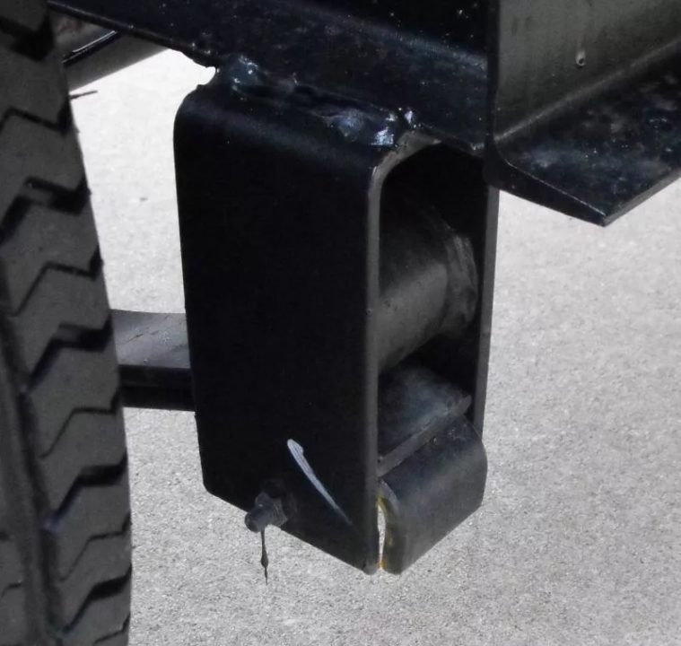 New Dump Trailer 7 X 12 Spreader Gate 12000 GVWR Tarp & 6" Wood Side Extensions & Tarp Included