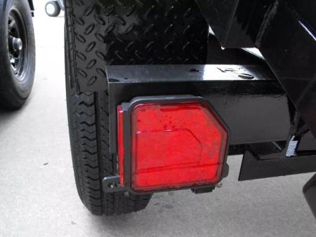 New Dump Trailer 7 X 12 Spreader Gate 12000 GVWR Tarp & 6" Wood Side Extensions & Tarp Included