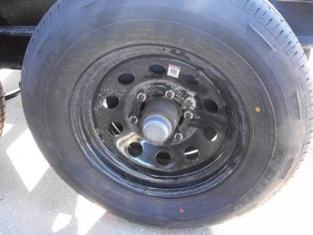 New Dump Trailer 5 X 10 Low Profile With 6" Wood Extension  (9990 GVWR) Spreader Gate