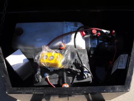 New Dump Trailer 5 X 10 Low Profile With 6" Wood Extension  (9990 GVWR) Spreader Gate