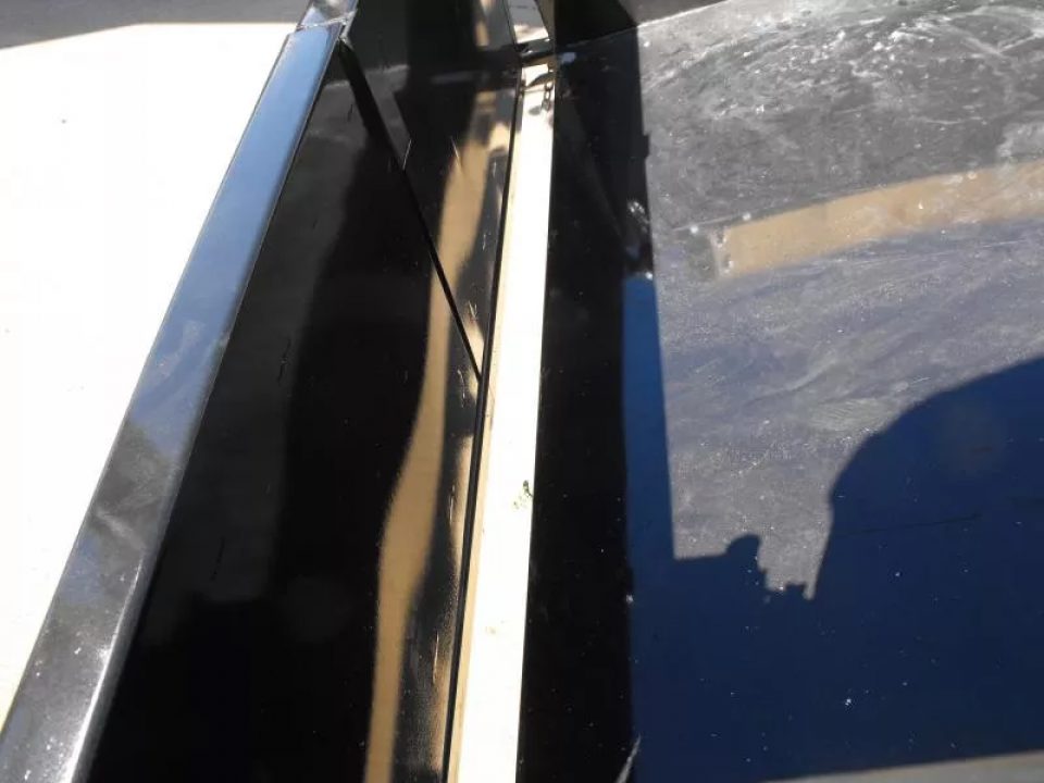 New Dump Trailer 5 X 10  Spreader Gate 9990 GVWR 6" Wall Extensions Tarp Included