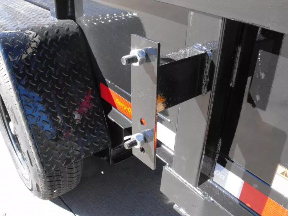 New Dump Trailer 5 X 10  Spreader Gate 9990 GVWR 6" Wall Extensions Tarp Included