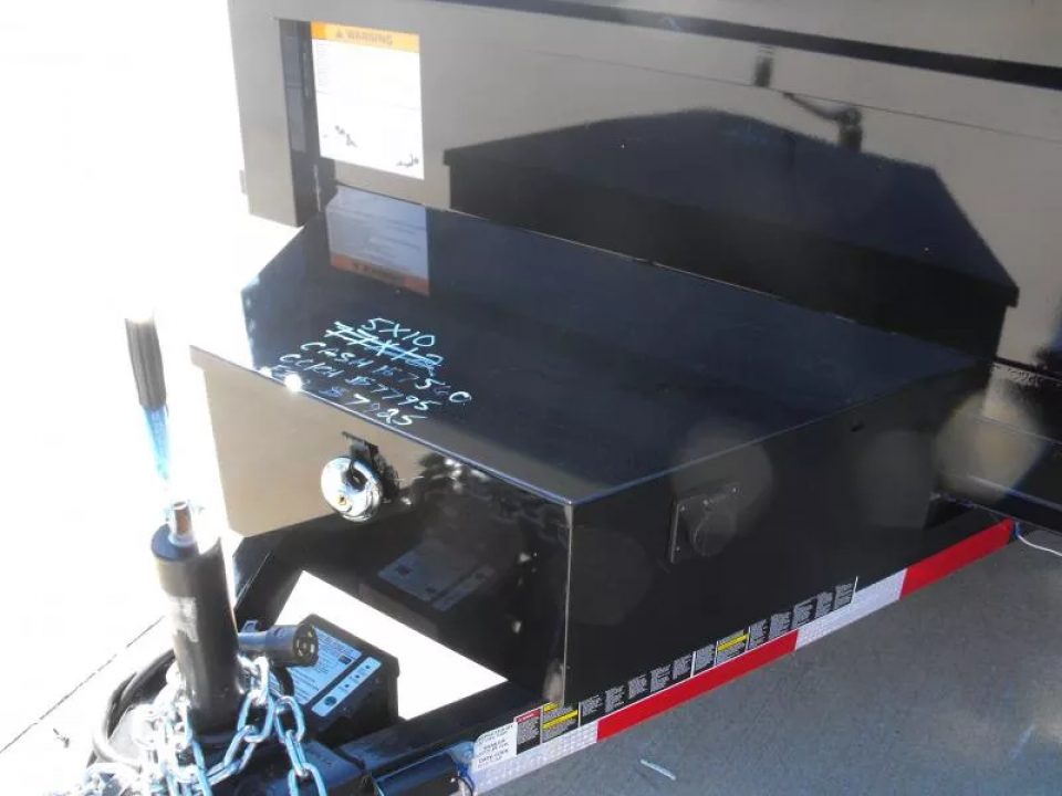 New Dump Trailer 5 X 10  Spreader Gate 9990 GVWR 6" Wall Extensions Tarp Included