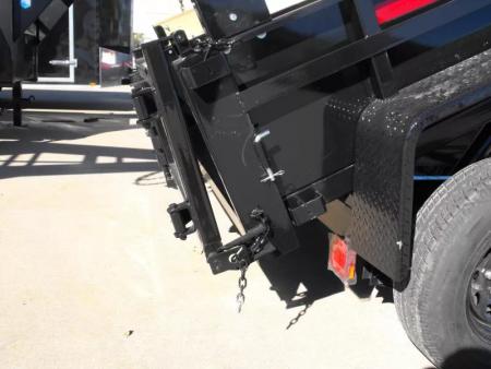 New Dump Trailer 5 X 10  Spreader Gate 9990 GVWR 6" Wall Extensions Tarp Included