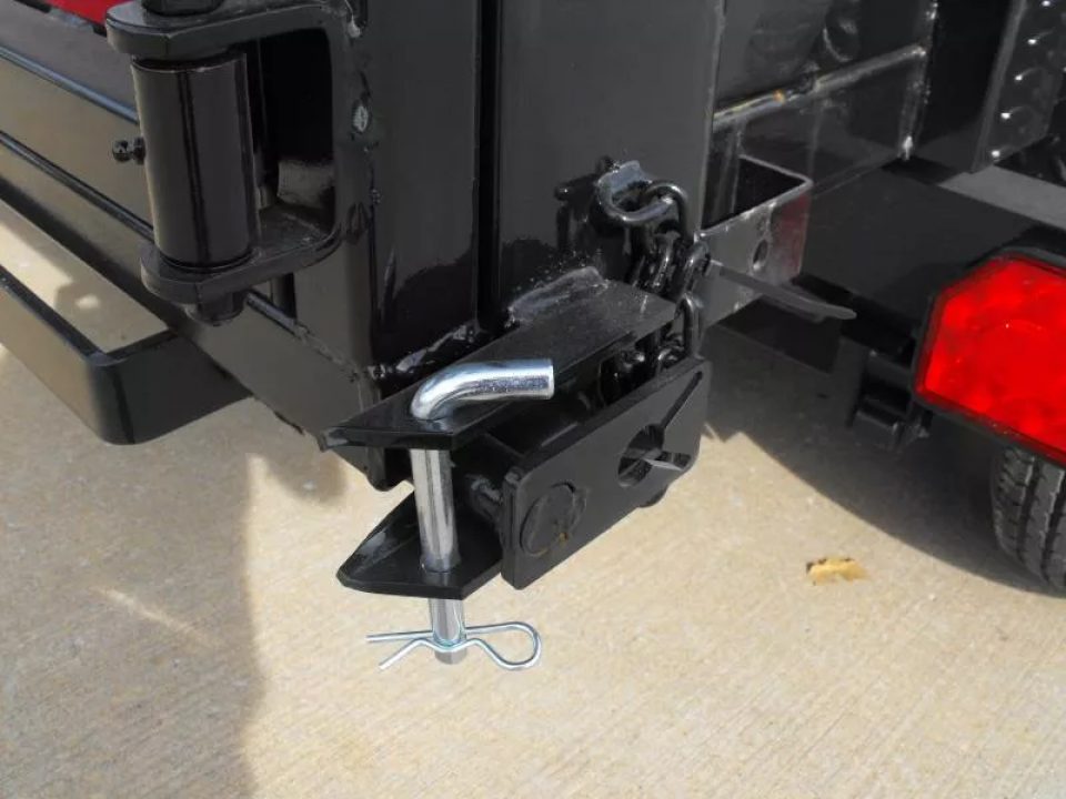 New Dump Trailer 7 X 12  Spreader Gate Tarp Included  14000 GVRW