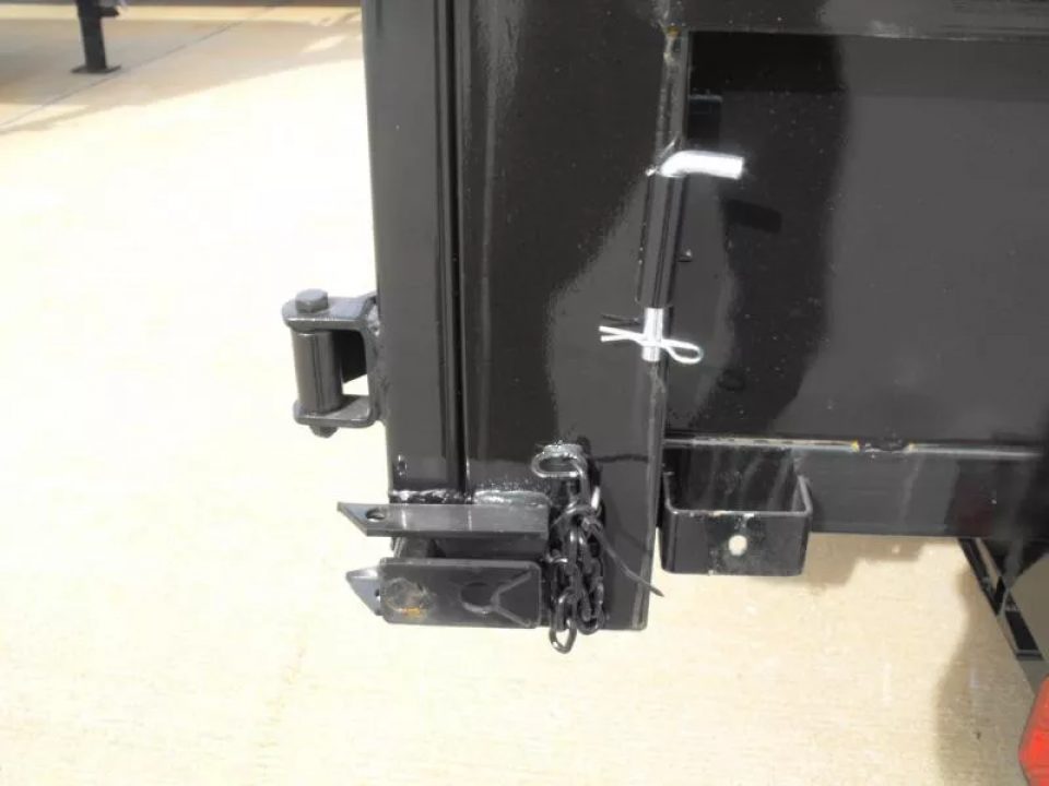 New Dump Trailer 7 X 12  Spreader Gate Tarp Included  14000 GVRW