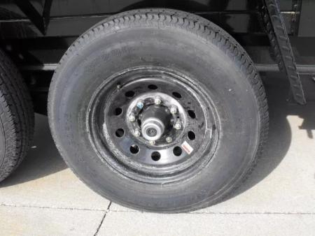 New Dump Trailer 7 X 12  Spreader Gate Tarp Included  14000 GVRW