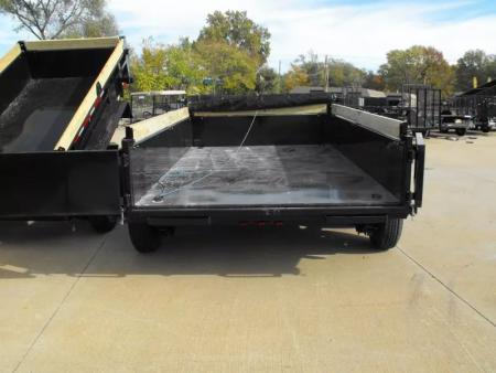 New Dump Trailer 7 X 12  Spreader Gate Tarp Included  14000 GVRW