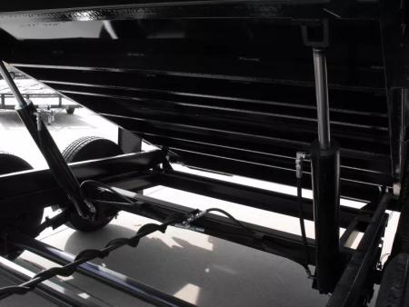 New Dump Trailer 7 X 12  Spreader Gate Tarp Included  14000 GVRW